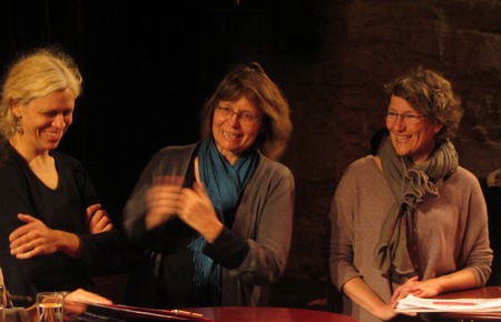 Von links nach rechts: Franziska Brühlmann, Ariane Trümpler, Kathrin Lang