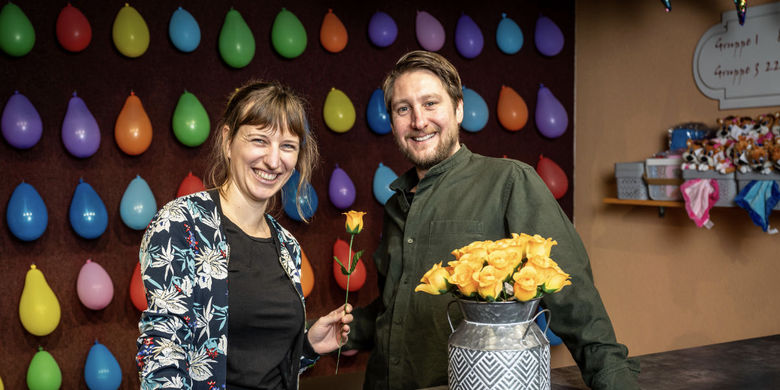 Matthias Lüchinger und Manuela De Ventura